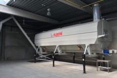 Sami Silo used for cement storage, fly-ash storge, lime storage